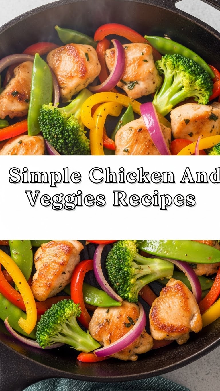 Simple Chicken And Veggies Recipes