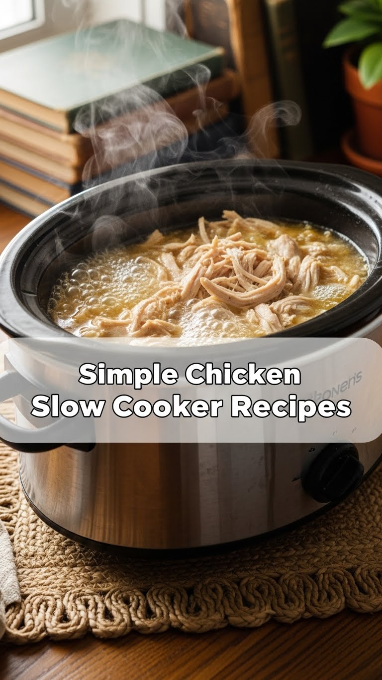 Simple Chicken Slow Cooker Recipes