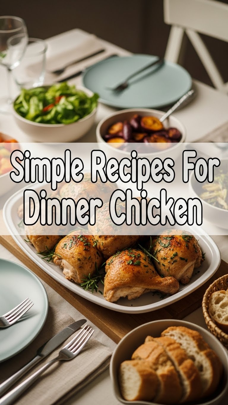 Simple Recipes For Dinner Chicken