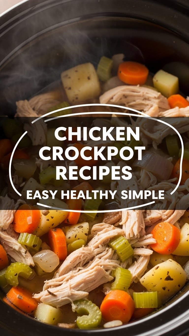 Chicken Crockpot Recipes Easy Healthy Simple