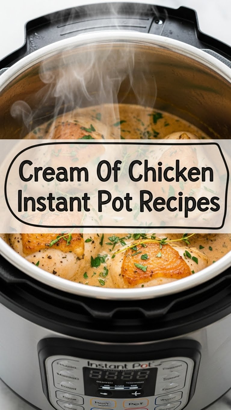 Cream Of Chicken Instant Pot Recipes
