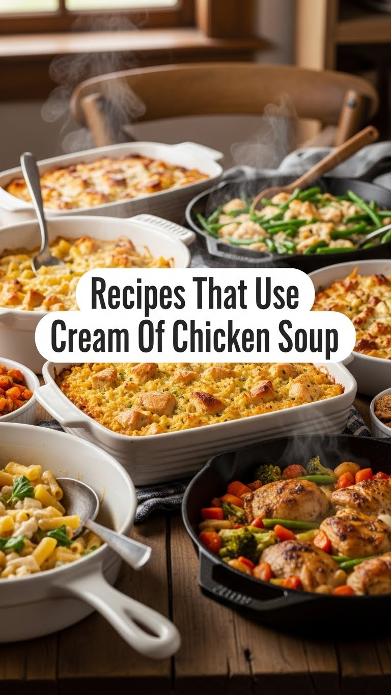 Recipes That Use Cream Of Chicken Soup