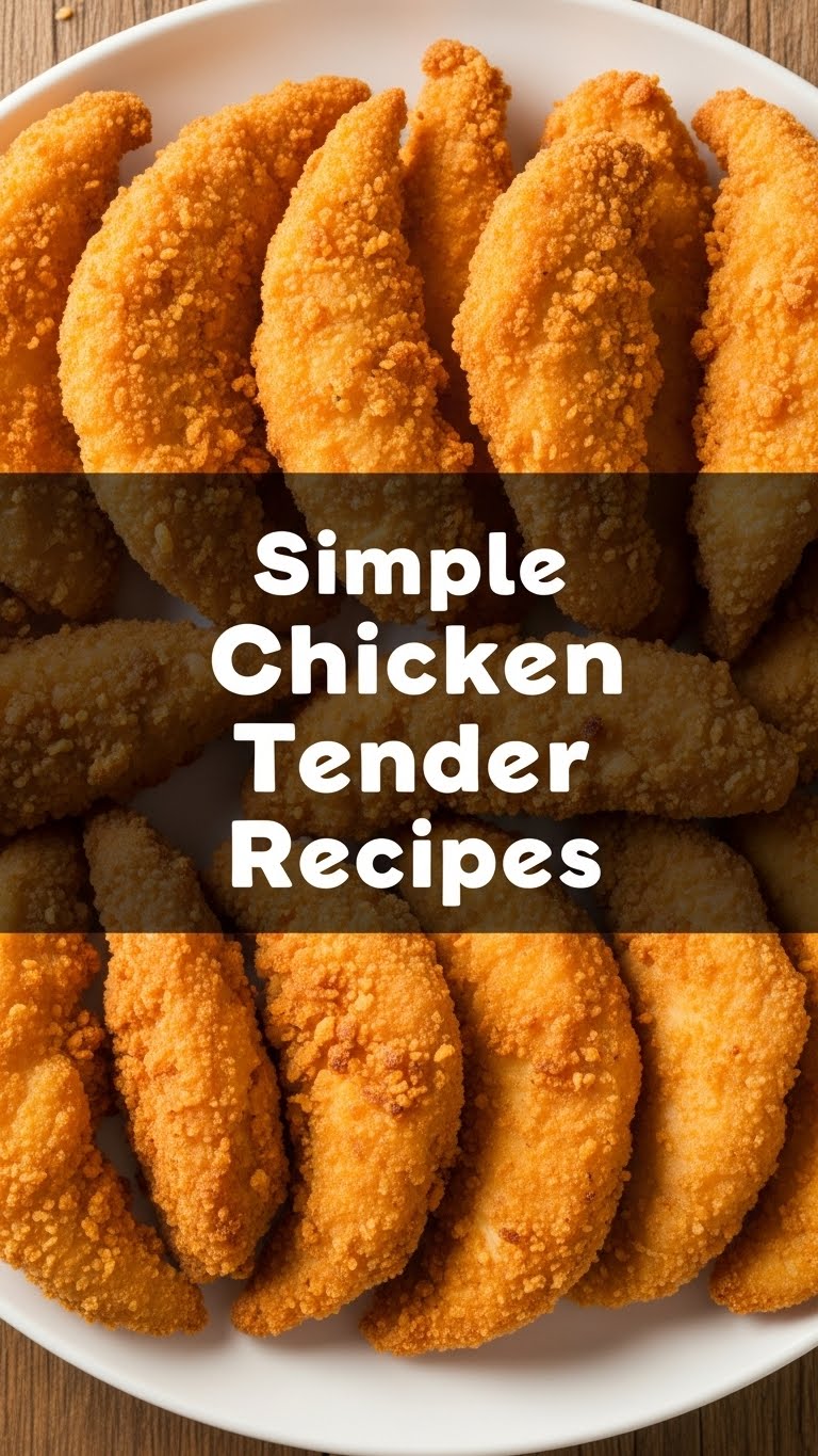 Simple Chicken Tender Recipes
