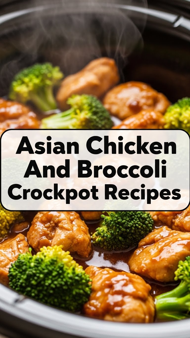 Asian Chicken And Broccoli Crockpot Recipes