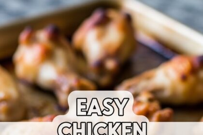 Easy Chicken Wing Recipes Simple Oven Baked