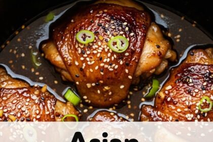 Asian Chicken Thigh Crockpot Recipes