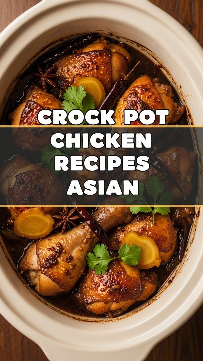 Crock Pot Chicken Recipes Asian