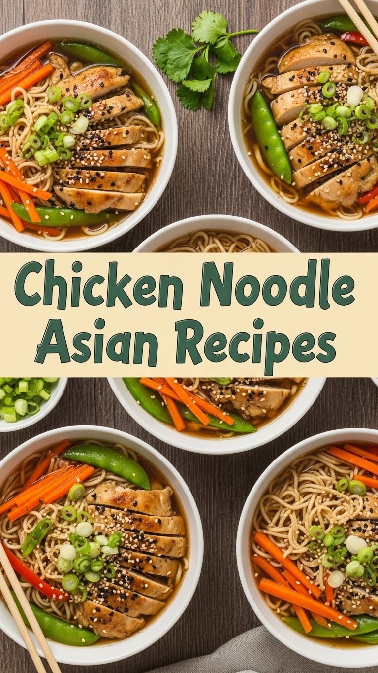 Chicken Noodle Asian Recipes