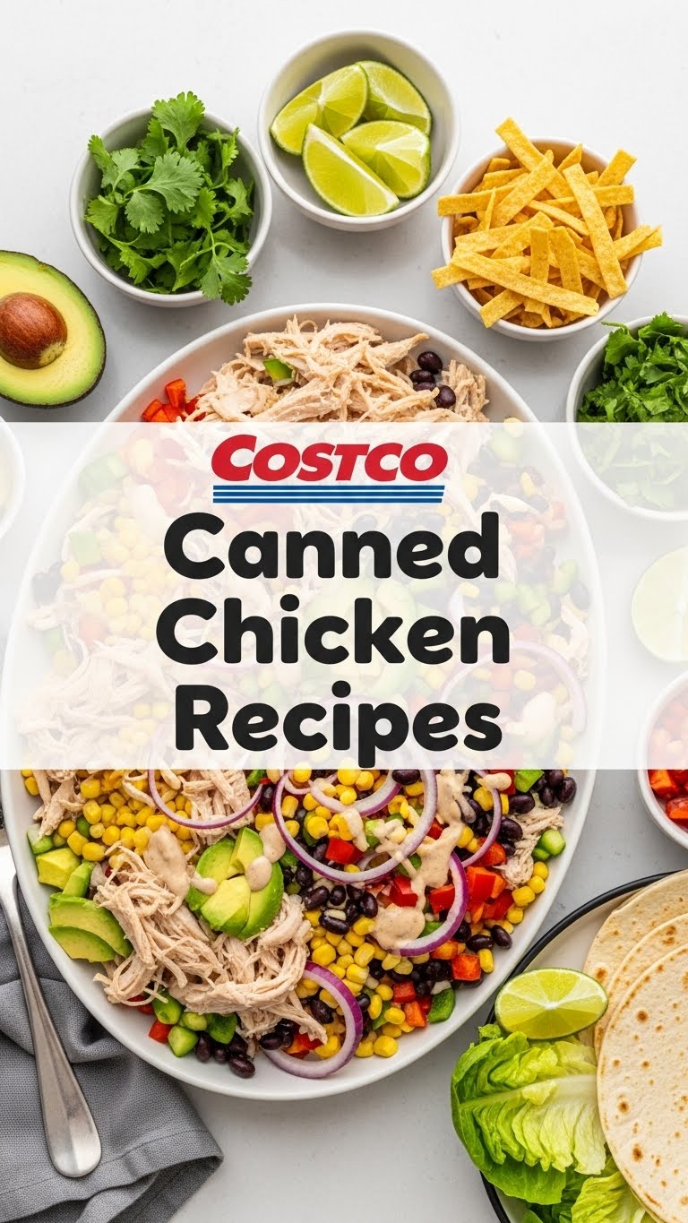 Costco Canned Chicken Recipes