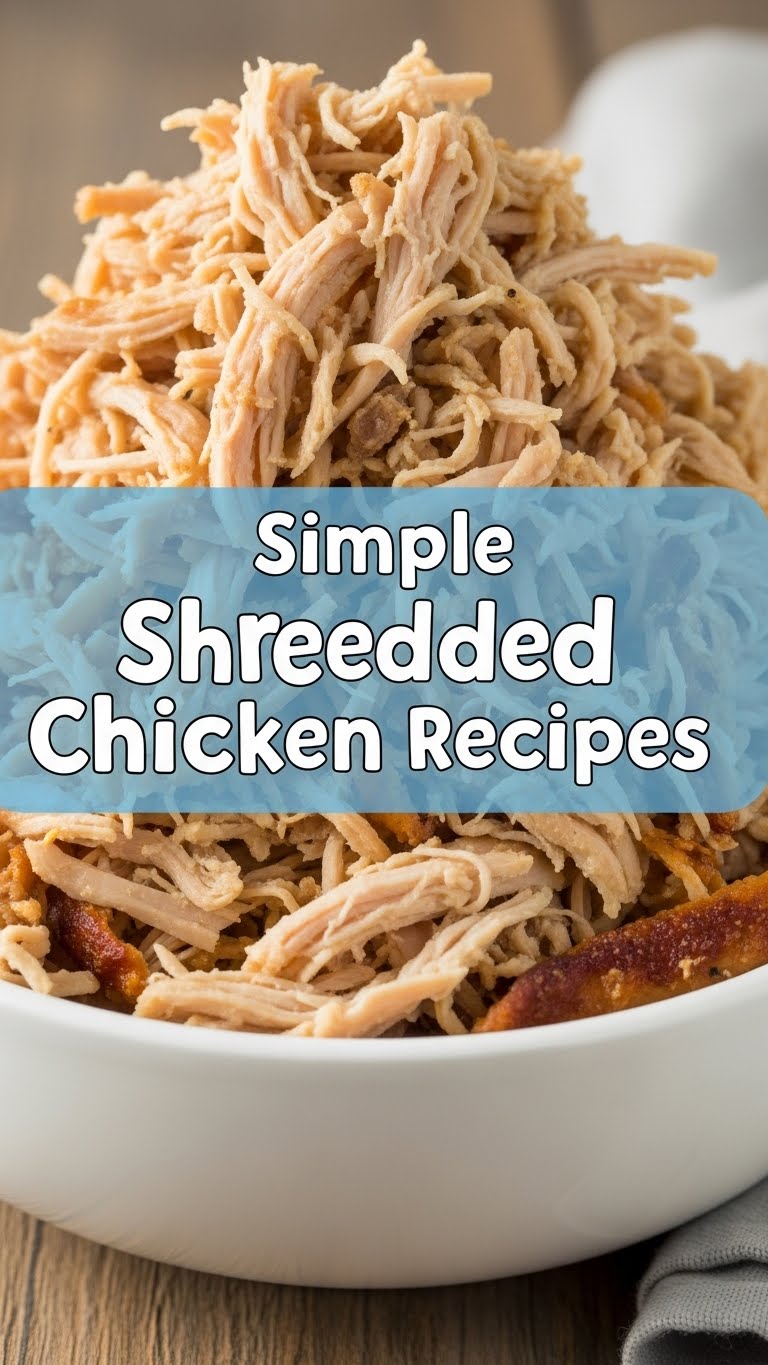 Simple Shredded Chicken Recipes