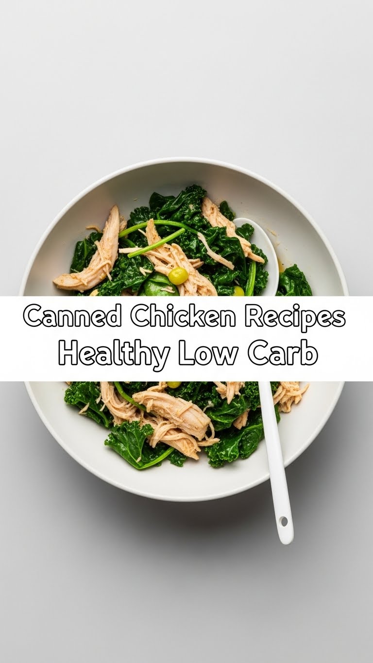 Canned Chicken Recipes Healthy Low Carb