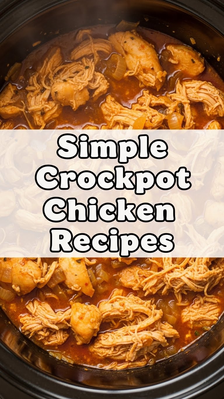 Simple Crockpot Chicken Recipes