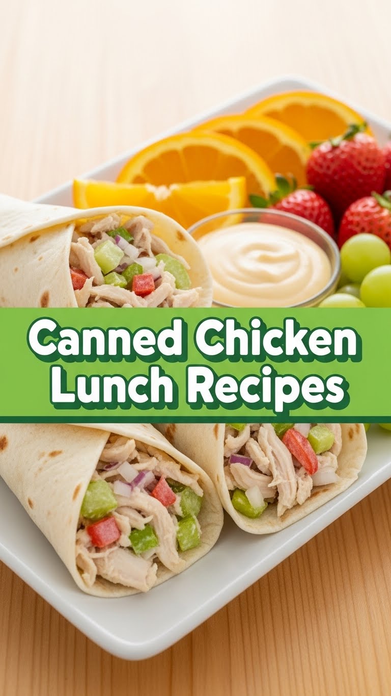 Canned Chicken Lunch Recipes