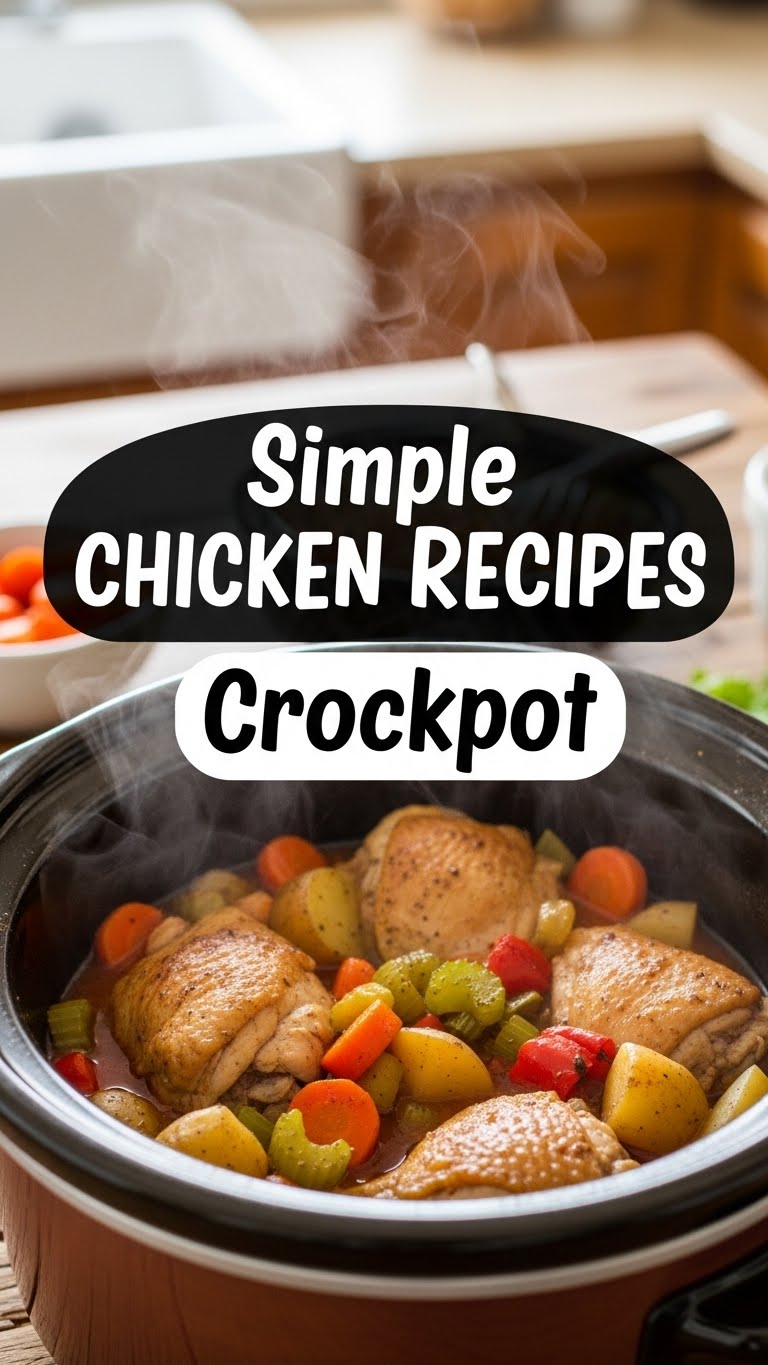 Simple Chicken Recipes Crockpot