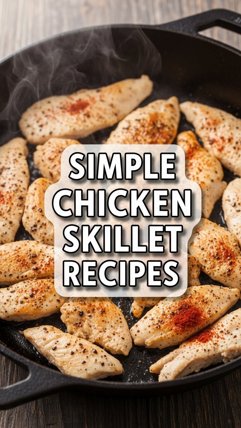 Simple Chicken Skillet Recipes
