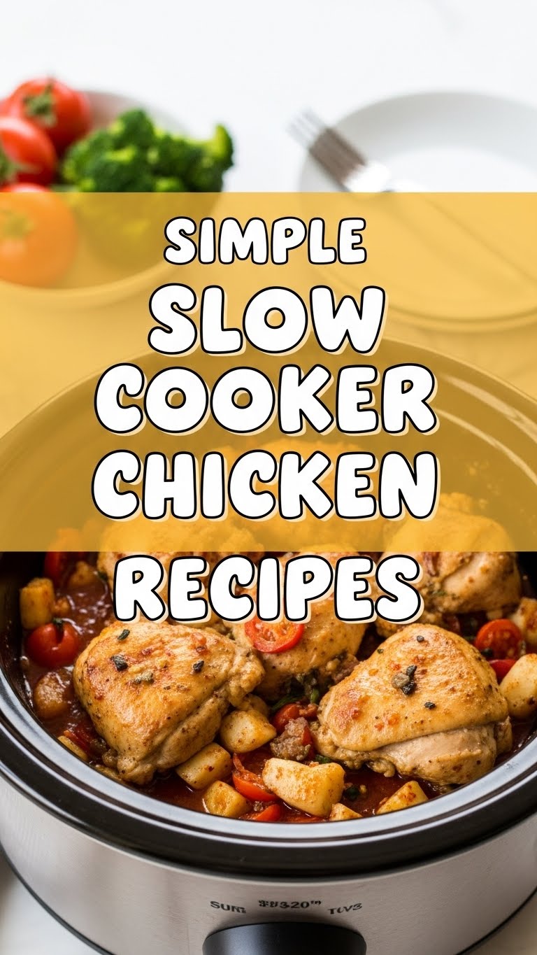 Simple Slow Cooker Chicken Recipes