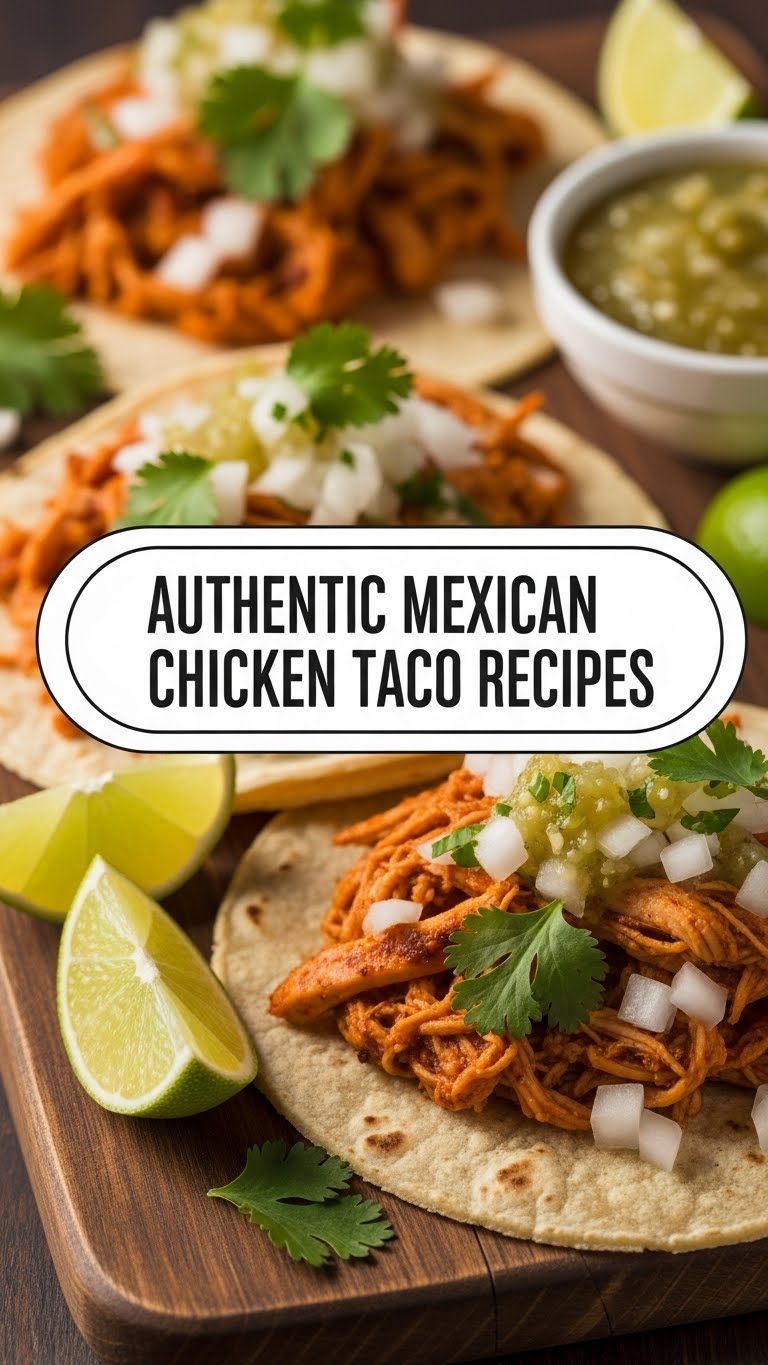 Authentic Mexican Chicken Taco Recipes