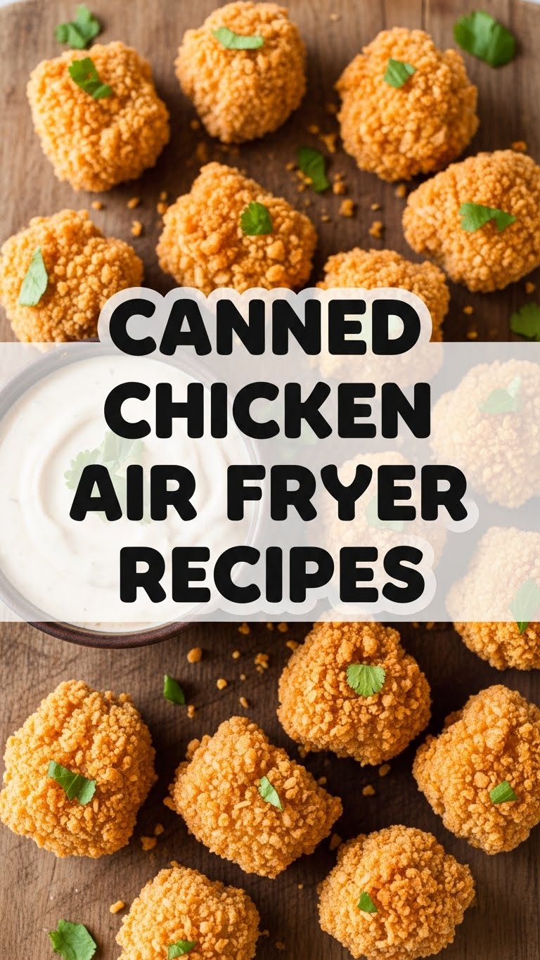Canned Chicken Air Fryer Recipes