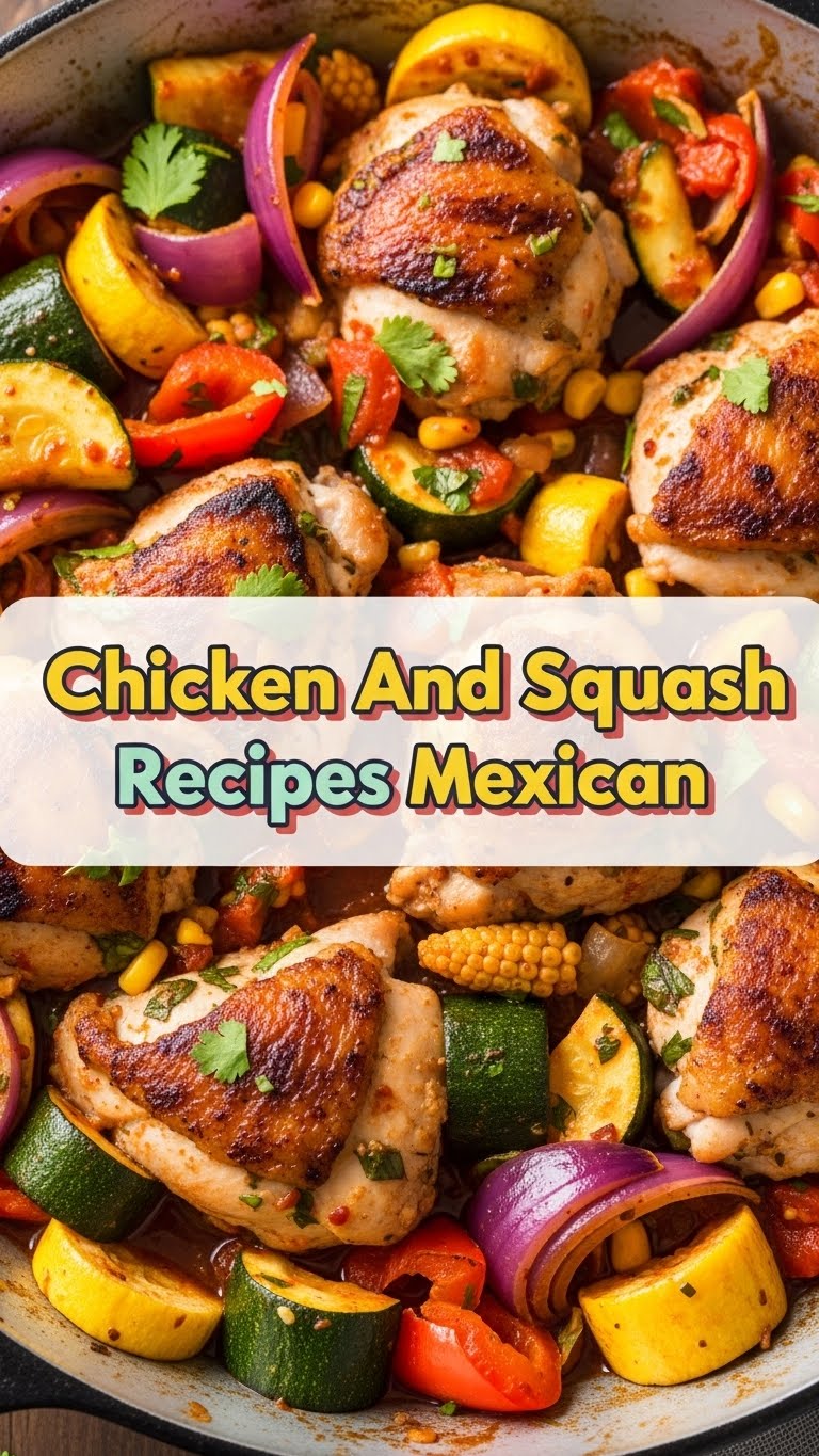 Chicken And Squash Recipes Mexican