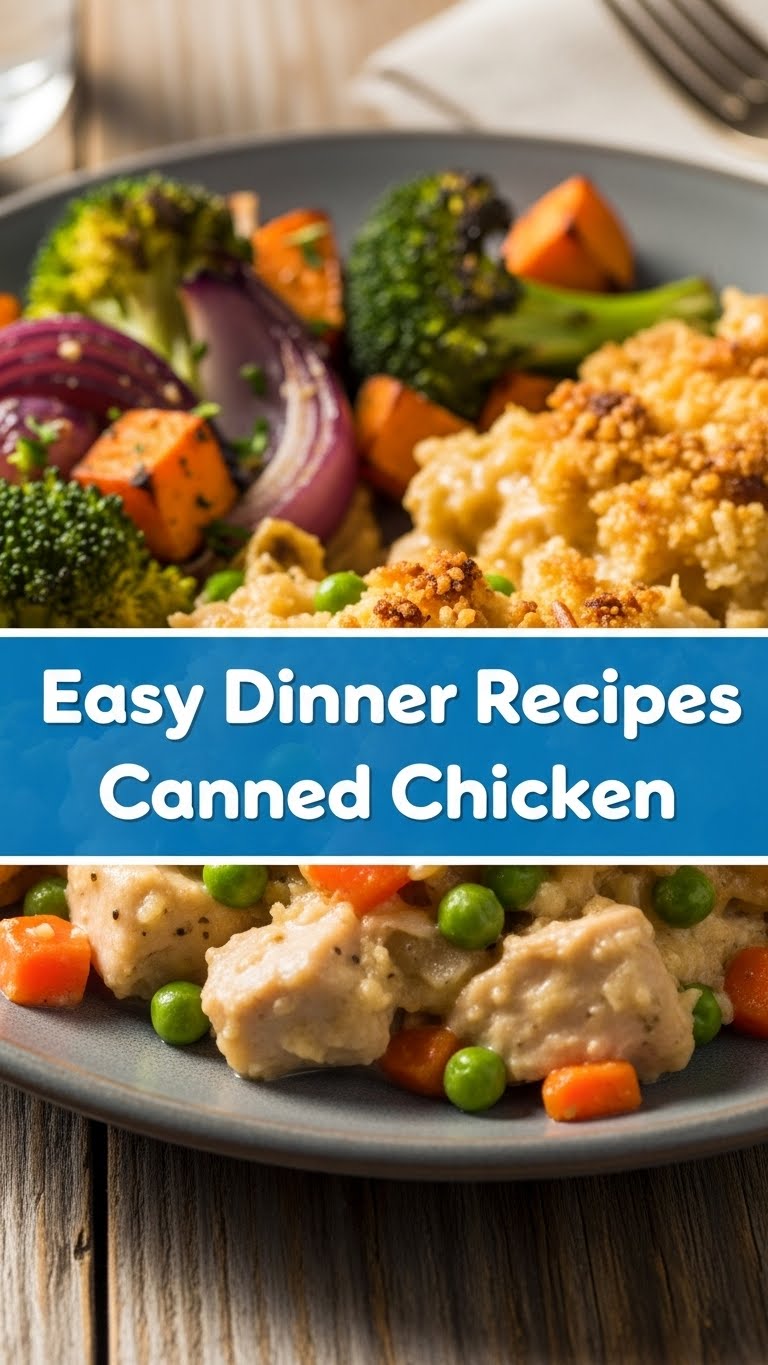 Easy Dinner Recipes Canned Chicken