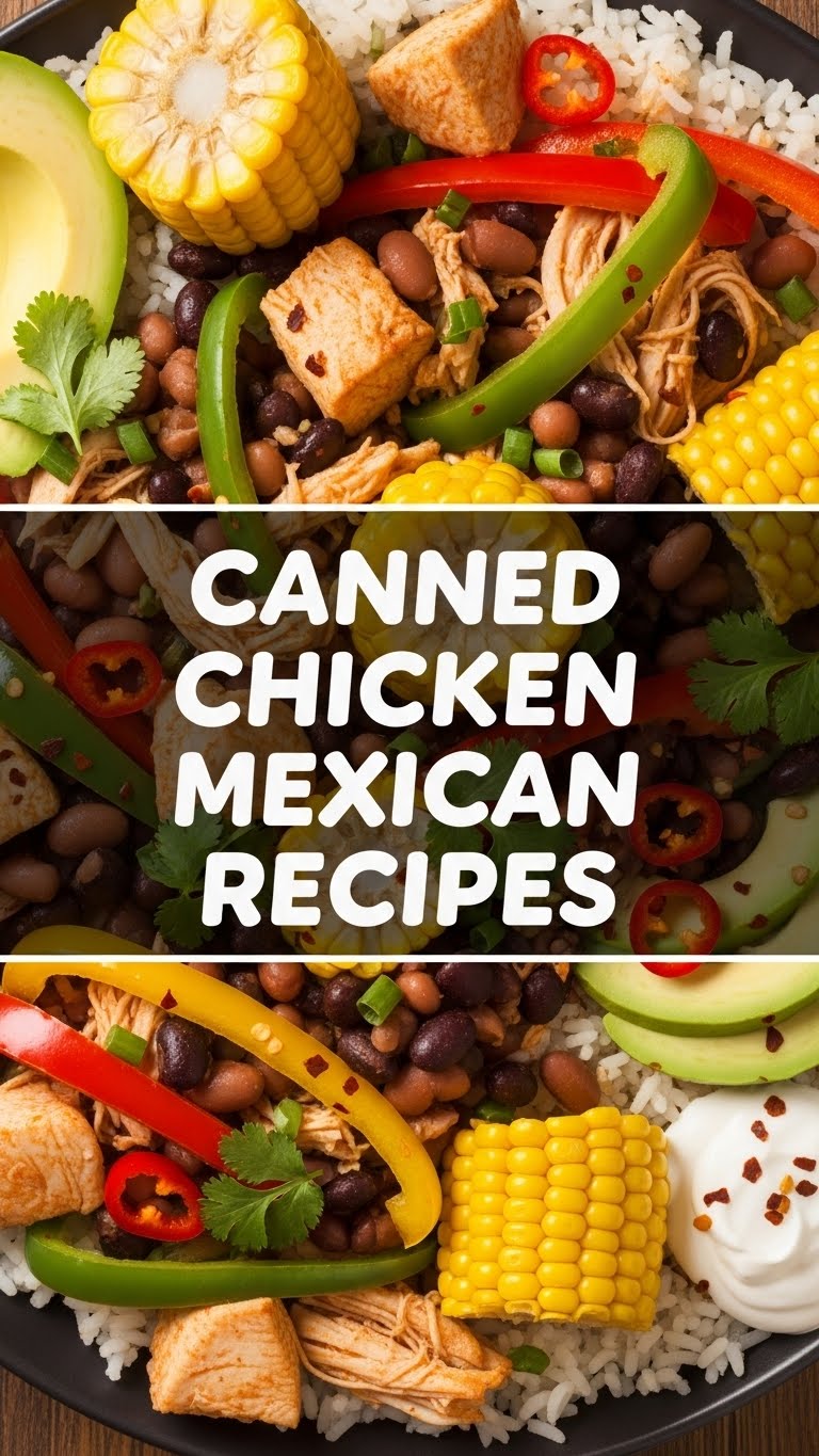Canned Chicken Mexican Recipes