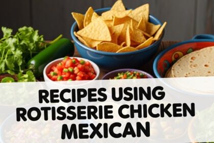 Recipes Using Rotisserie Chicken Mexican