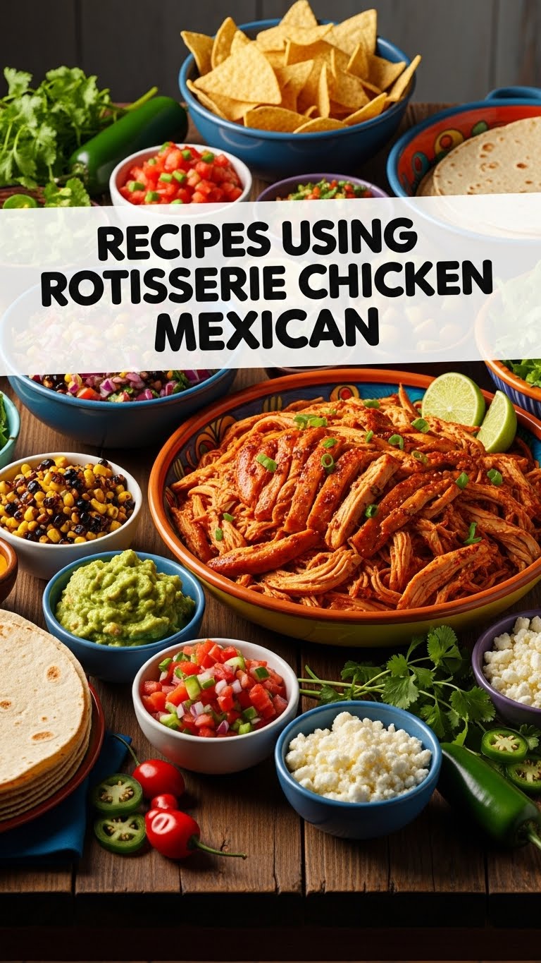 Recipes Using Rotisserie Chicken Mexican