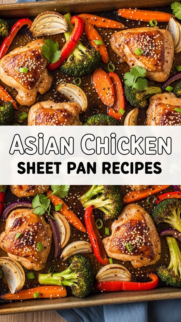 Asian Chicken Sheet Pan Recipes