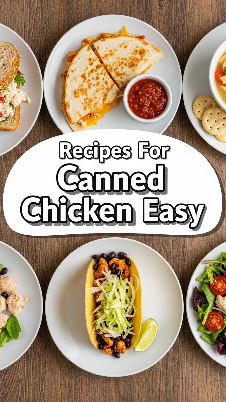 Recipes For Canned Chicken Easy