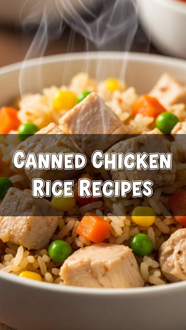 Canned Chicken Rice Recipes