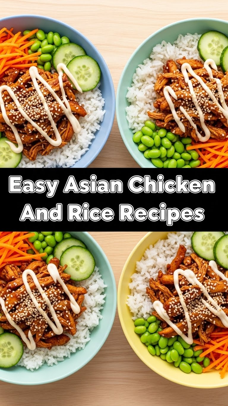 Easy Asian Chicken And Rice Recipes