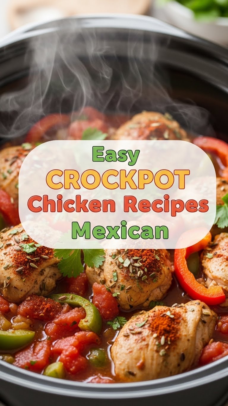Easy Crockpot Chicken Recipes Mexican