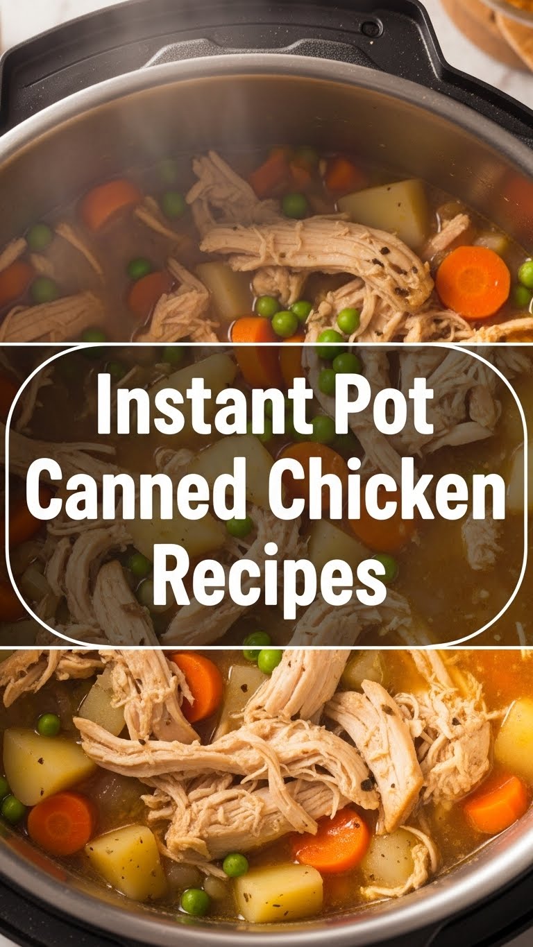 Instant Pot Canned Chicken Recipes