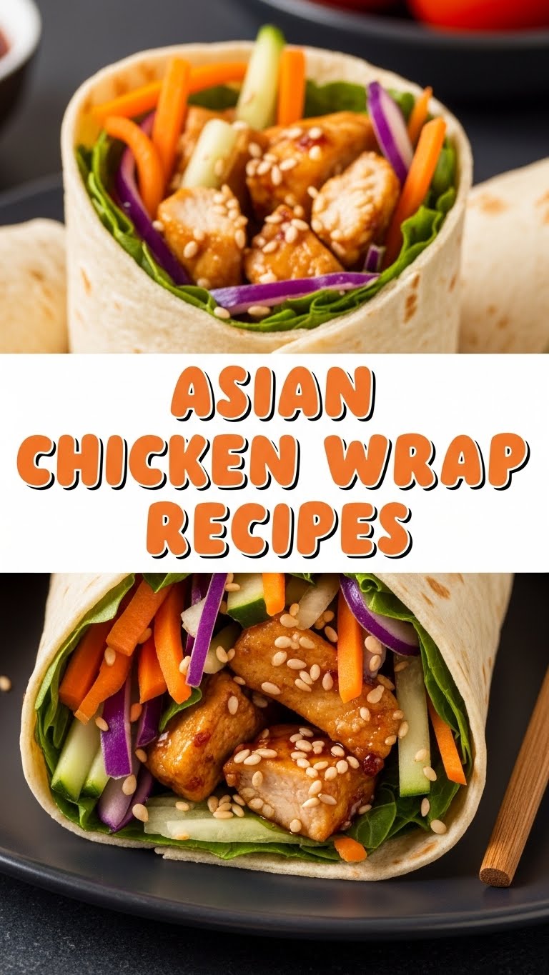 Asian Chicken Wrap Recipes