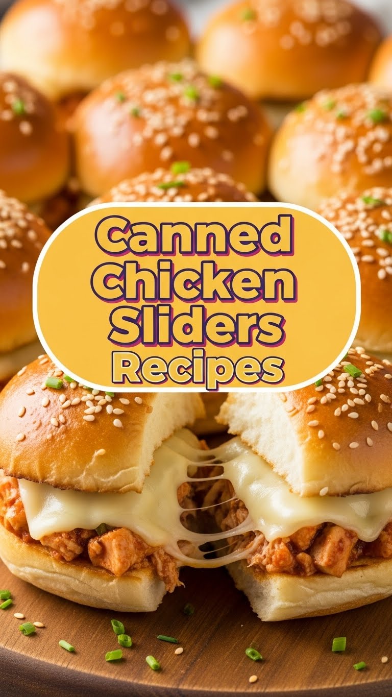 Canned Chicken Sliders Recipes