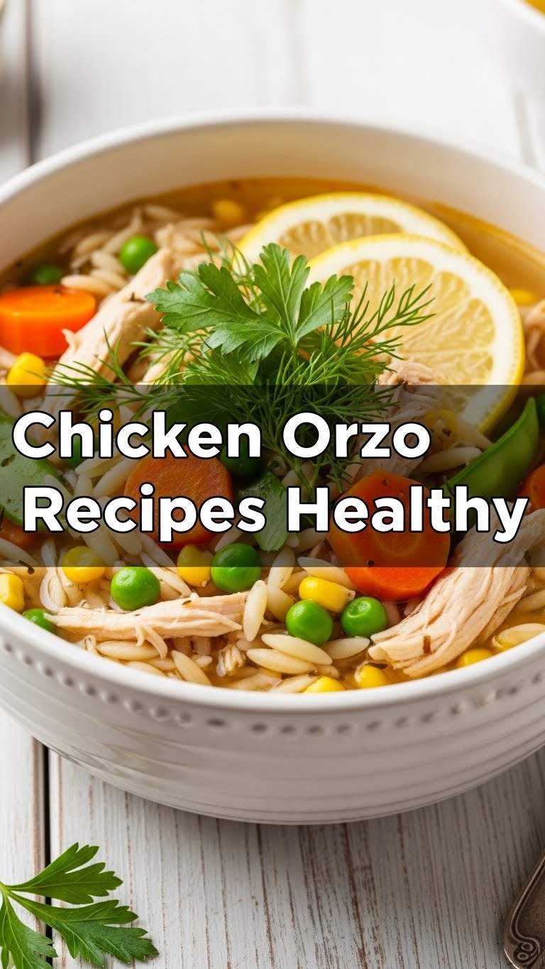 Chicken Orzo Recipes Healthy