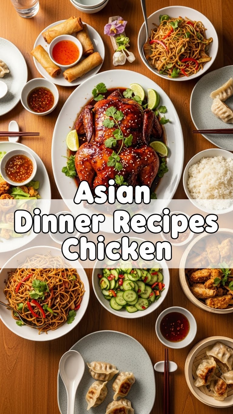 Asian Dinner Recipes Chicken