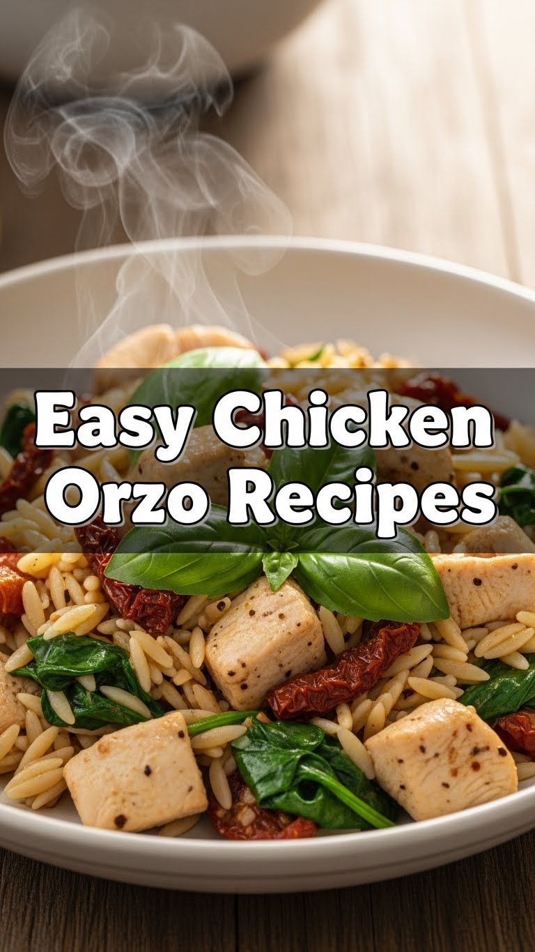 Easy Chicken Orzo Recipes