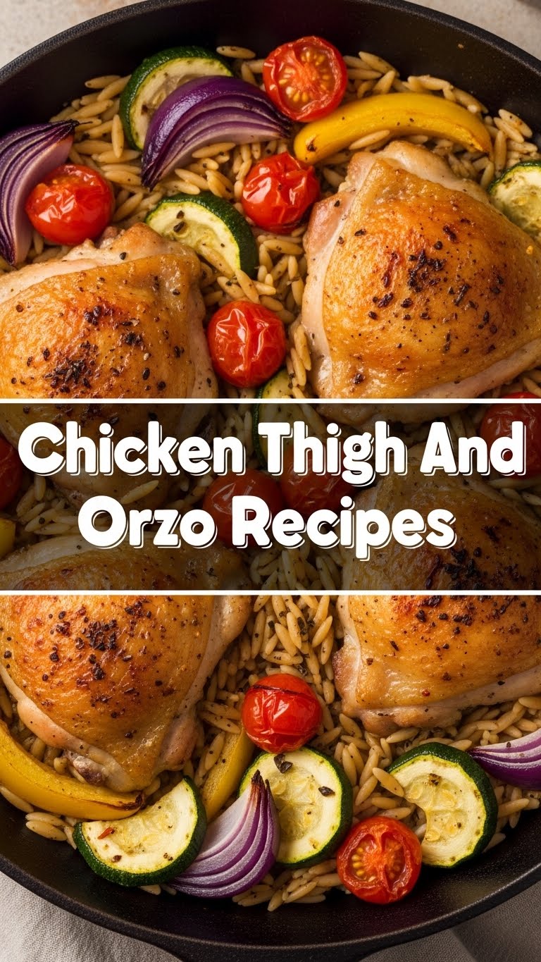 Chicken Thigh And Orzo Recipes