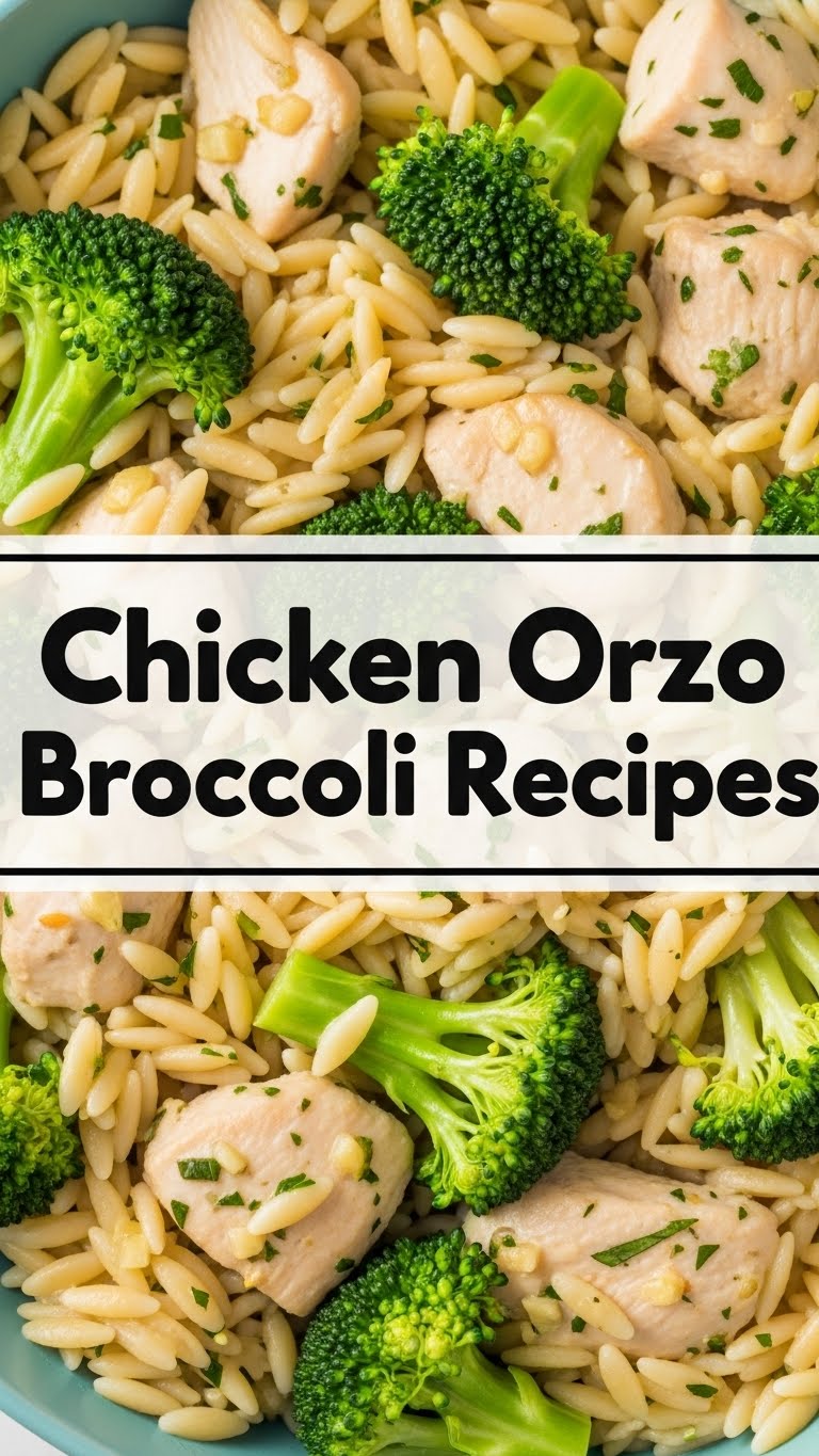 Chicken Orzo Broccoli Recipes