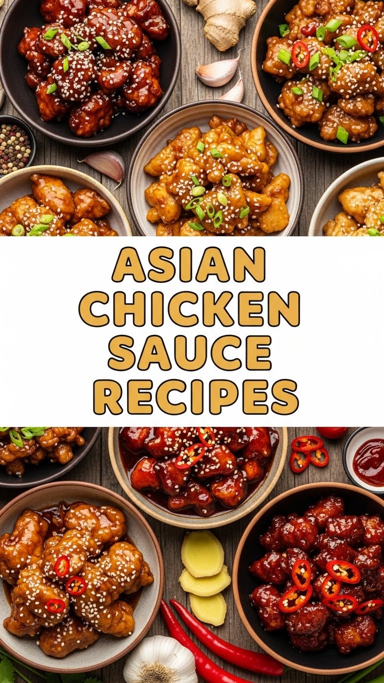 Asian Chicken Sauce Recipes