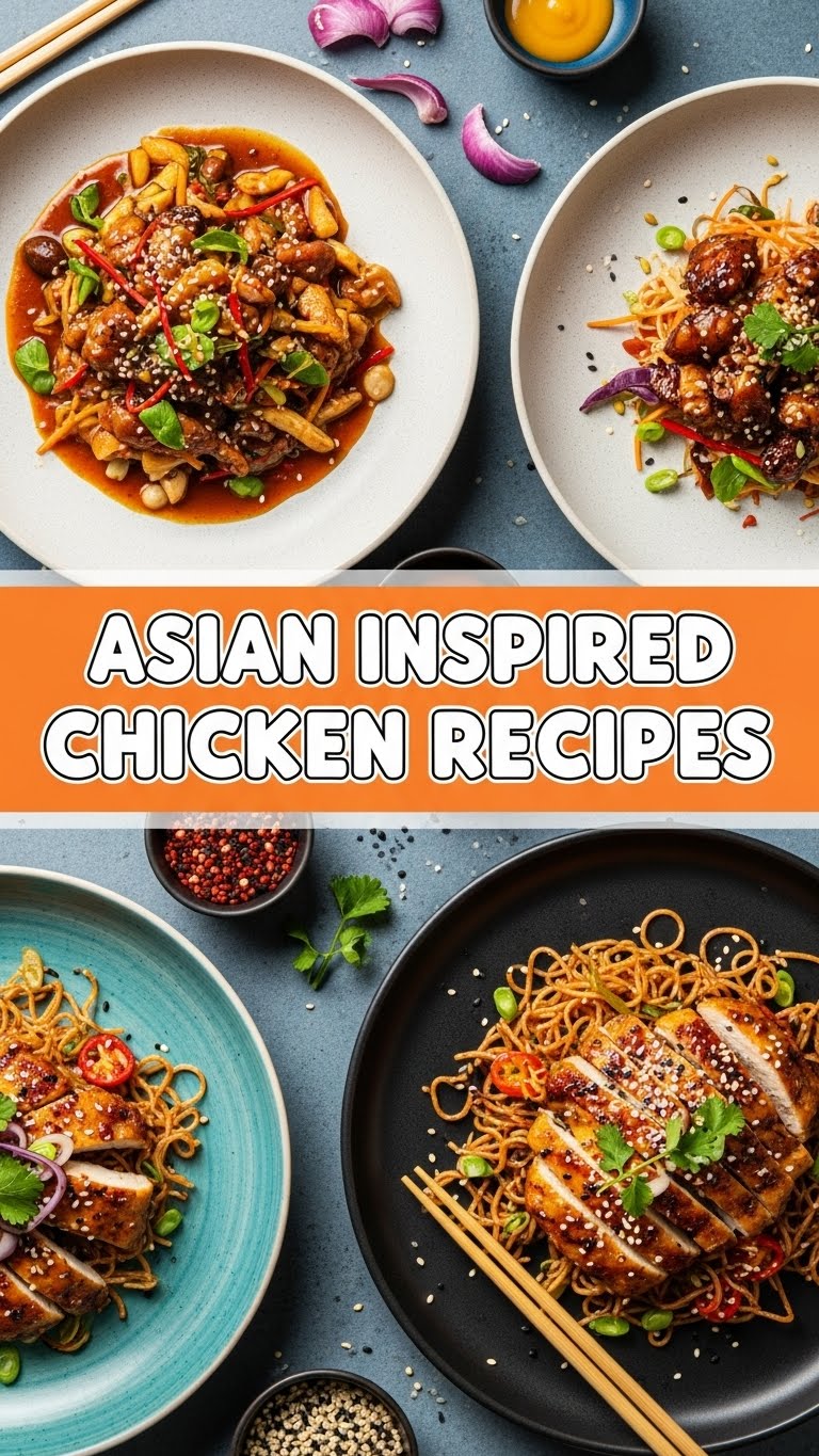 Asian Inspired Chicken Recipes