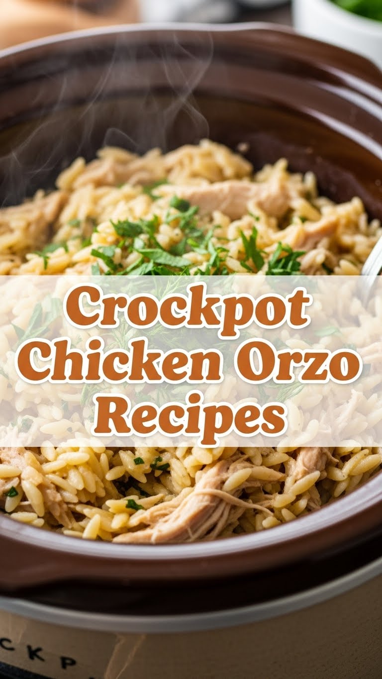 Crockpot Chicken Orzo Recipes
