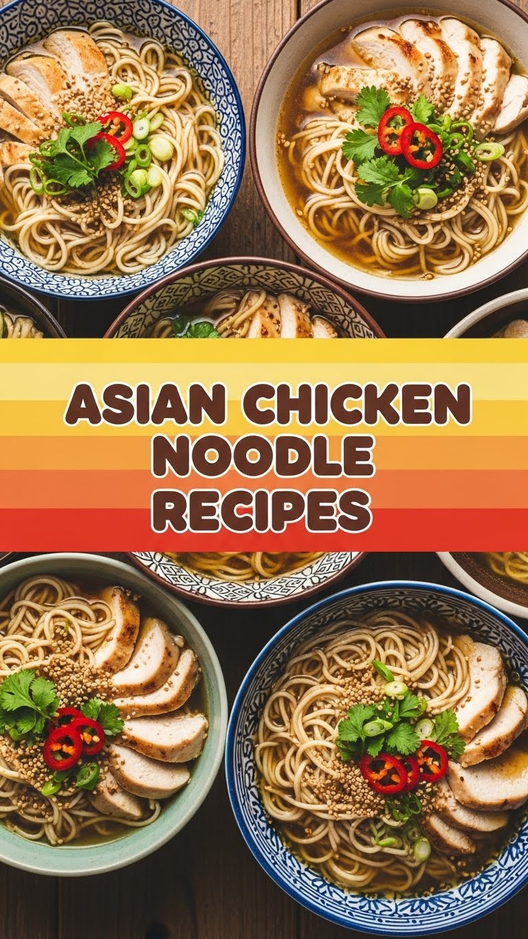 Asian Chicken Noodle Recipes