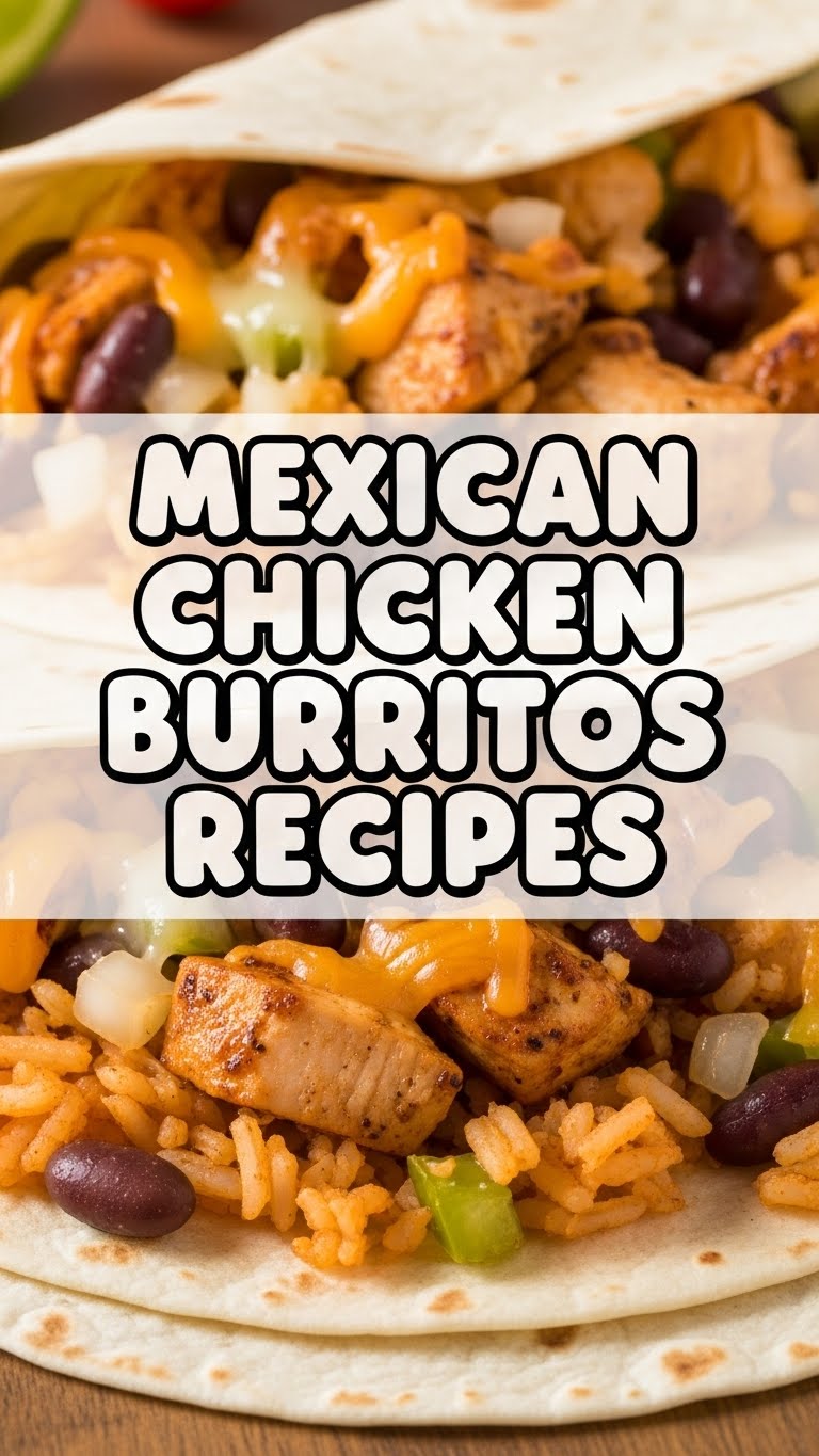 Mexican Chicken Burritos Recipes