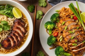 Asian Noodle Recipes Chicken
