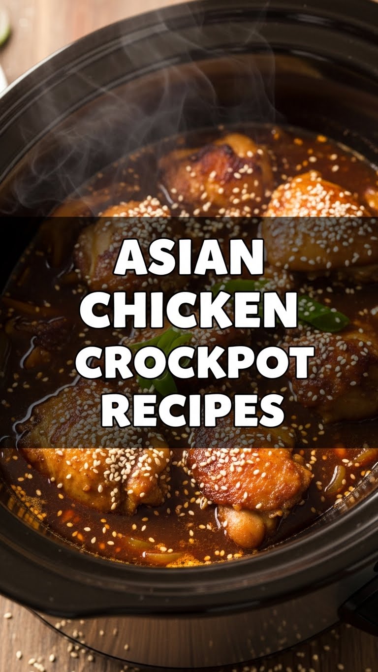 Asian Chicken Crockpot Recipes