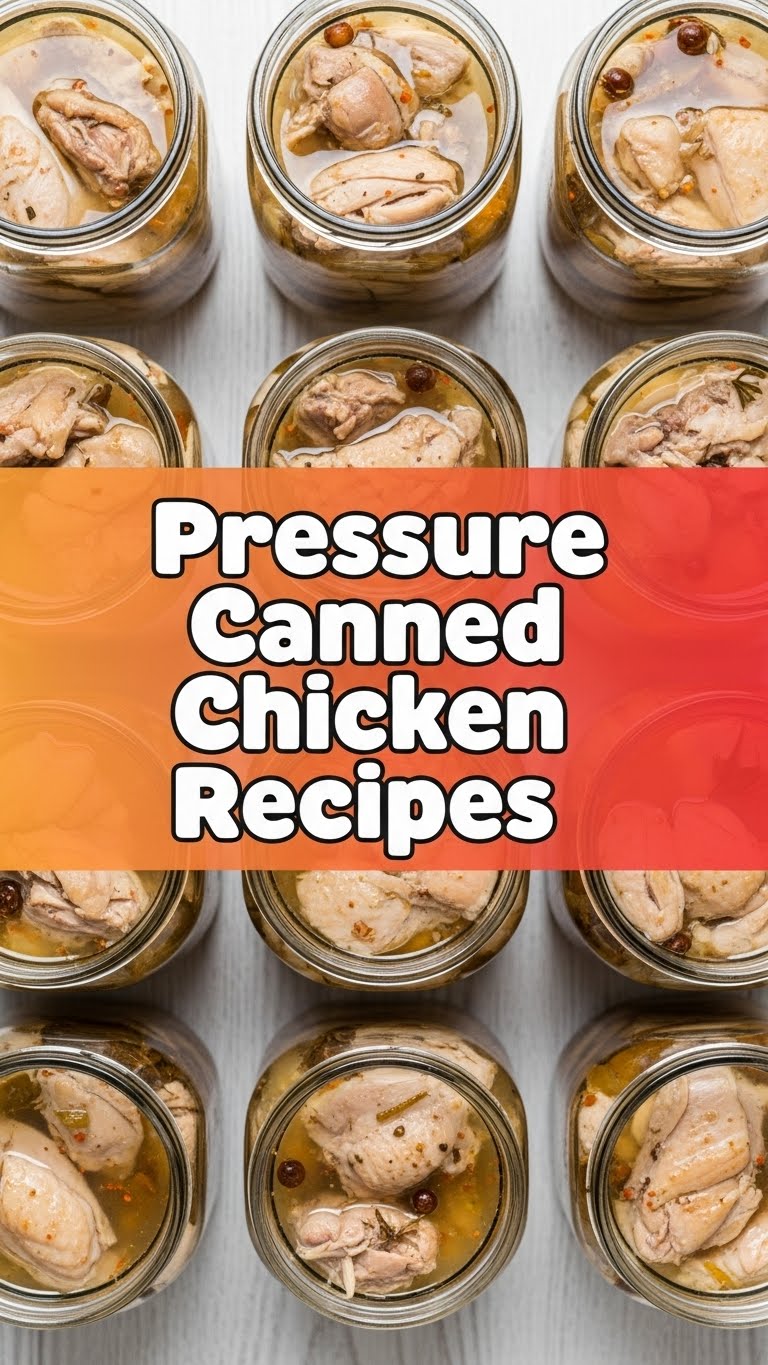 Pressure Canned Chicken Recipes
