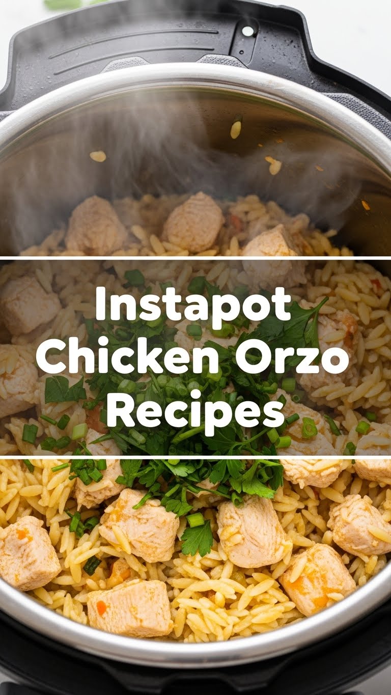 Instapot Chicken Orzo Recipes