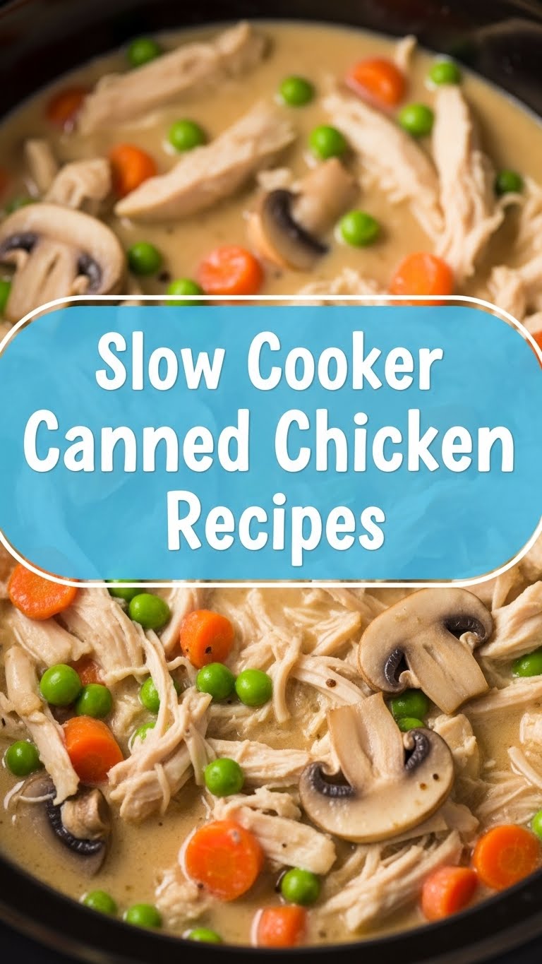 Slow Cooker Canned Chicken Recipes